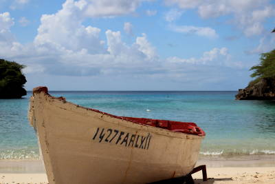 Boot am Playa Lagun